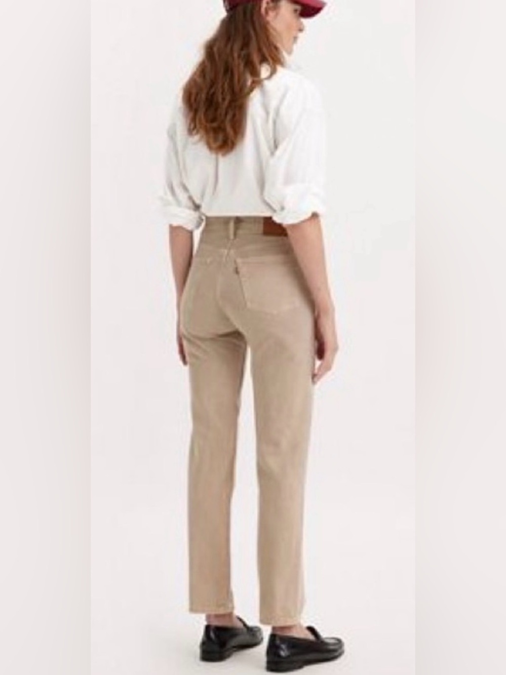 Levi’s 501 tan straight 100% cotton jeans - 29x32